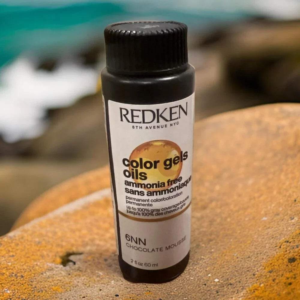 Redken Color Gels Oils Permanent Liquid Hair Color 2 oz Chocolate Mousse_6NN